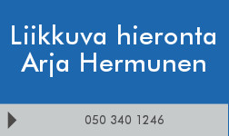 Liikkuva hieronta Arja Hermunen logo